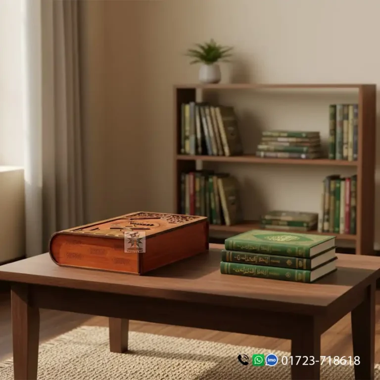 Handcrafted Quran Box – Premium Wooden Quality with Beautiful Islamic Design