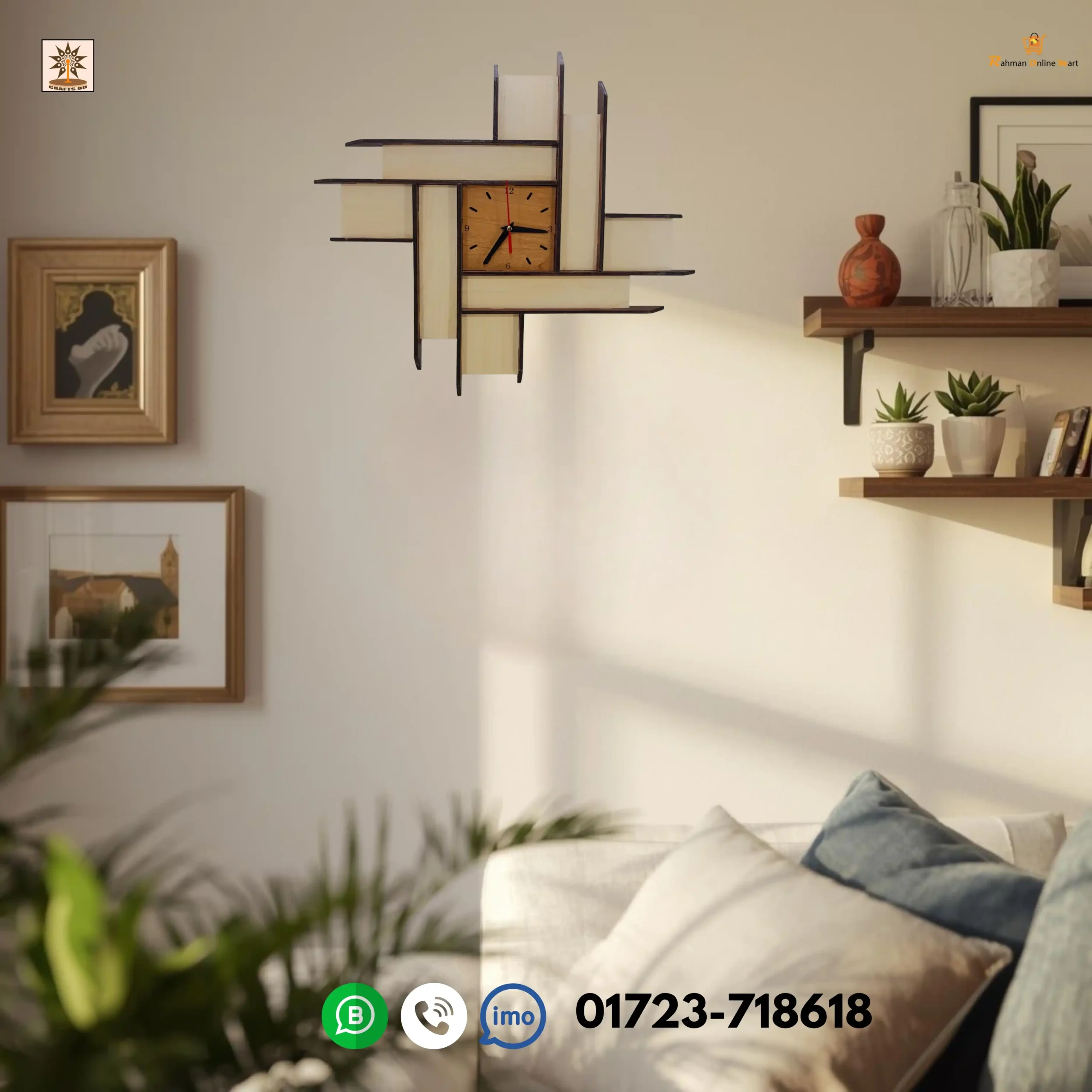 Exclusive Design Wall Clock WLCK-93 Exclusive Design Wall Clock