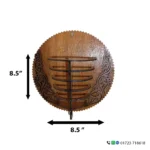 Rounded Wall Flower Vase Holder